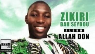 ZIKIRI BAH SEYDOU - ALLAH DON (Album 2019) - Couverture